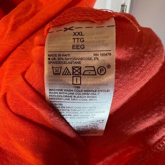 Old Navy Luxe Coral Women’s Shirt XXL - Picture 4 of 7